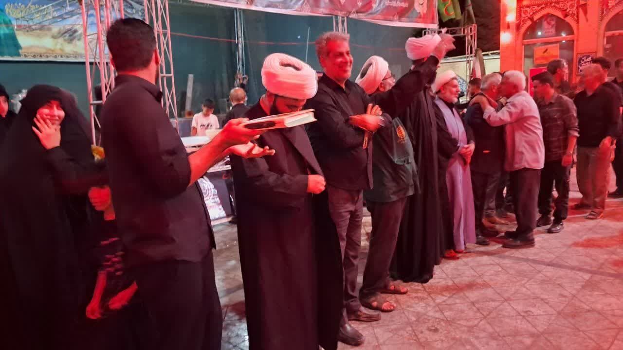 خدمت به ۲۵۰۰ زائر و اجرای برنامه‌های فرهنگی متنوع در موکب امام‌زاده باقر(ع)