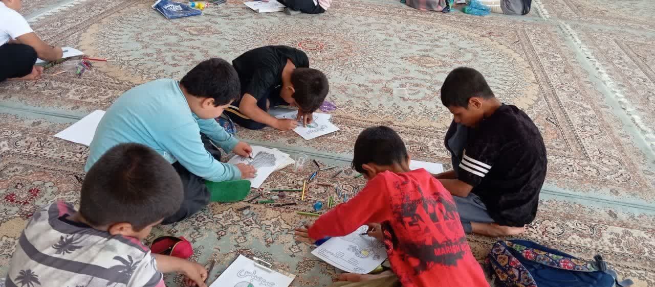 خدمت به ۲۵۰۰ زائر و اجرای برنامه‌های فرهنگی متنوع در موکب امام‌زاده باقر(ع)