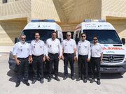 اعزام تیم‌های اورژانس پیش‌بیمارستانی کرمان به مشهد مقدس