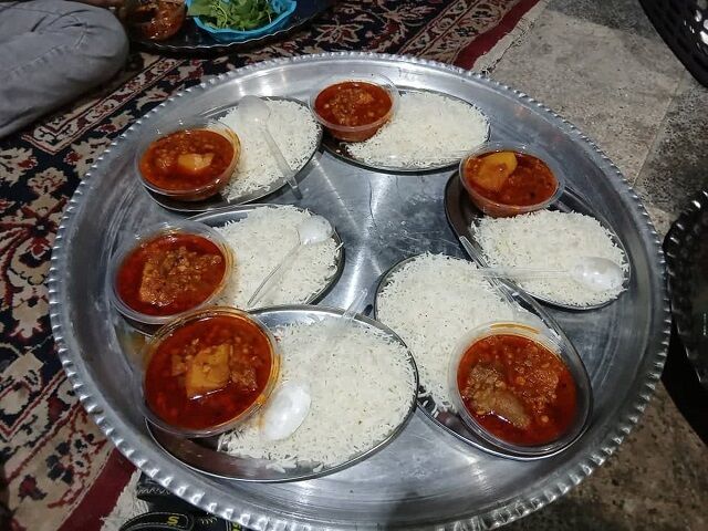 عطر نان و خدمت در قلب کربلا؛ روایت موکب کریم اهل بیت بندر چارک در ایام اربعین