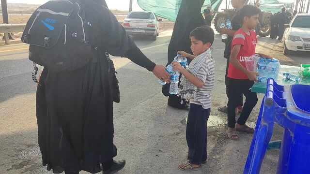 خادمان نوجوان مسجدی ایسین، قلب تپنده خدمت در مرز شلمچه
