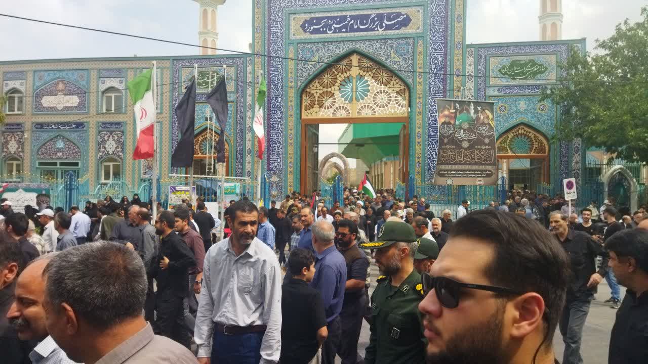 راهپیمایی جمعههای خشم و نصر در بجنورد