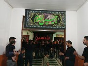 عزاداری کاروان پیاده روستای گیت شهرستان درمیان در مشهد