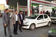 بازدید معاون استانداری هرمزگان از جایگاه‌های عرضه سوخت در بندرعباس