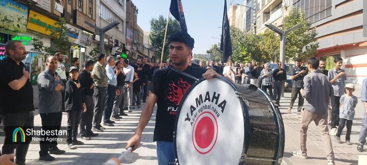 سنندج یکپارچه عزادار پیامبر(ص) و سبط اکبر(ع)/ سوگواریِ ضدصهیونی