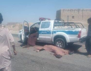 شهادت ۵ نیروی پلیس در حمله تروریستیِ ایرانشهر