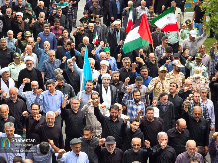 مردم فارس با «جمعه‌های خشم» پیمان وفاداری با آرمان فلسطین می‌بندند