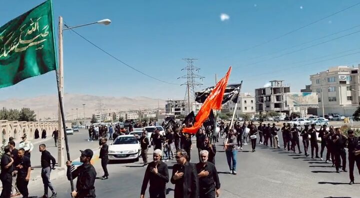 عزاداری هیات یگان ویژه خراسان جنوبی در سالروز شهادت امام حسن مجتبی(ع) و رحلت پیامبر اسلام