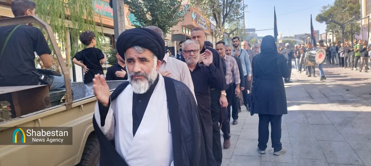 سنندج یکپارچه عزادار پیامبر(ص) و سبط اکبر(ع)/ سوگواریِ ضدصهیونی