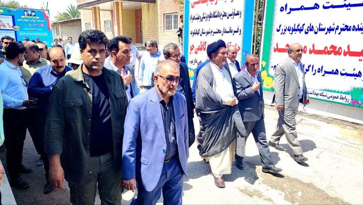 افتتاح ساختمان بهداشت و درمان شهرستان کهگیلویه پس از ۹ سال