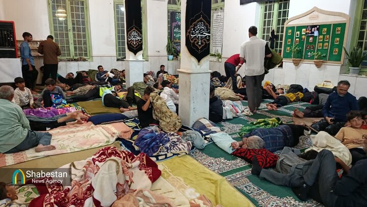 پایان ضیافت میزبانی در امامزاده علوی(ع)