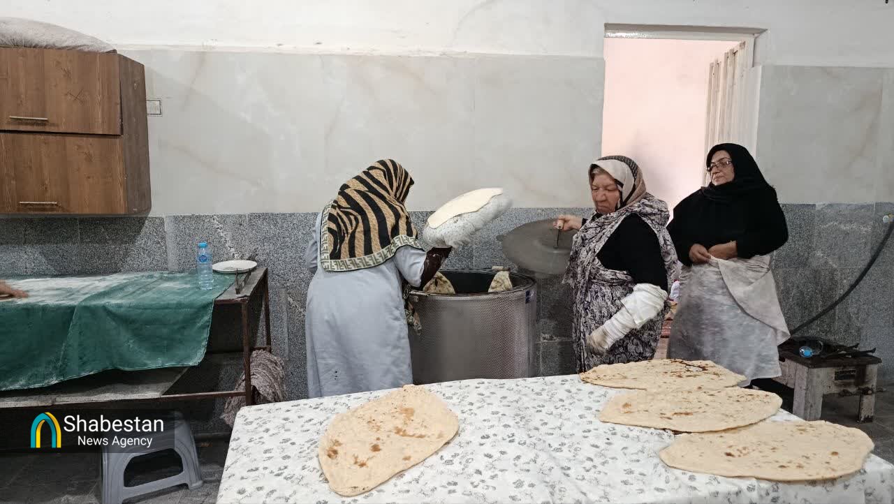 پایان ضیافت میزبانی در امامزاده علوی(ع)