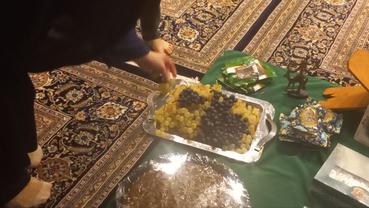 روضه با طعم انگور