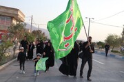 کاروان عاشقان رضوی در جهرم؛ پیاده‌روی حرم تا حرم برای چهاردهمین سال