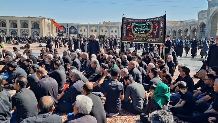 بازآفرینی حماسه زنان نوغان در سالروز شهادت امام رضا (ع)