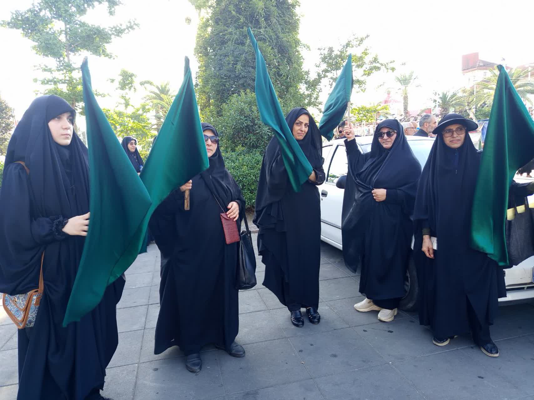 خواهر در عزای برادر