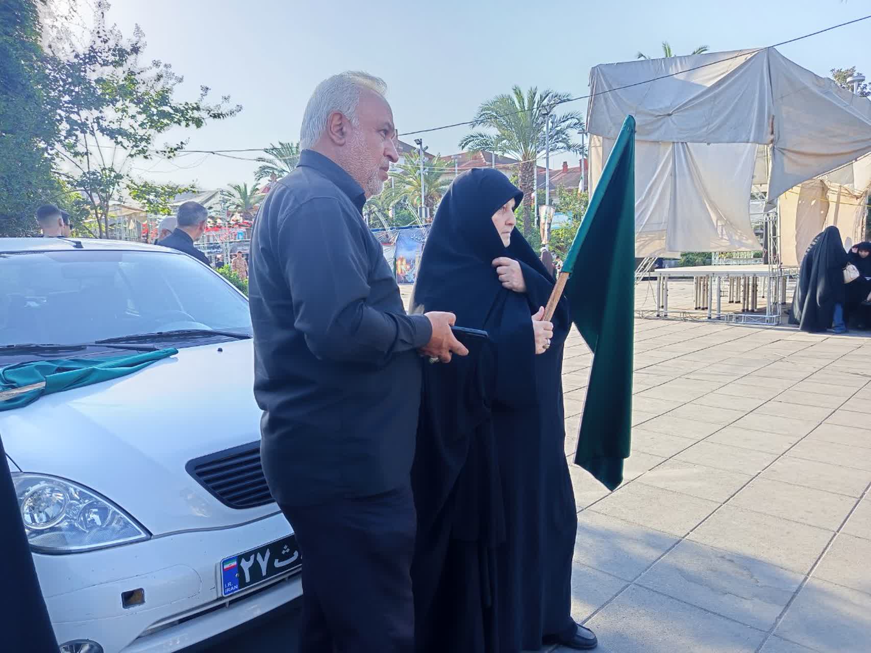 خواهر در عزای برادر