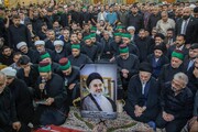 تشییع پیکر محمد علی بحرالعلوم در آستان مقدس حضرت عباس(ع)