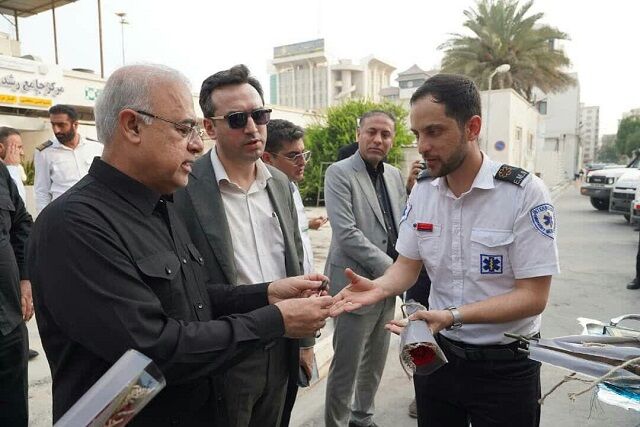 ۶ آمبولانس‌ جدید به ناوگان اورژانس ۱۱۵ هرمزگان اضافه شد