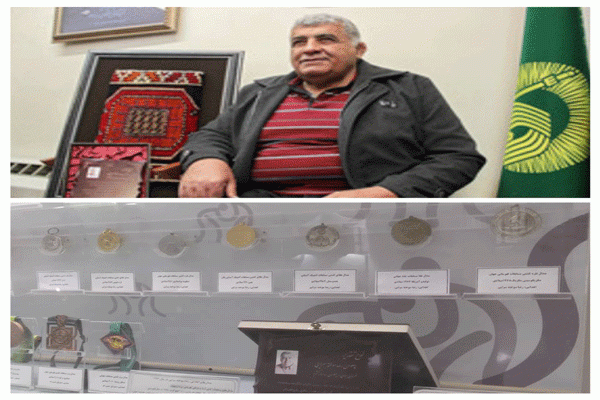 معرفی مدال‌های اهدایی زنده‌یاد رضا سوخته‌سرایی در موزه رضوی