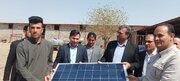 افتتاح مدرسه ۶ کلاسه پیازآباد و اهدای پنل خورشیدی به عشایر هلیلان
