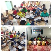 این مسجد تابستان داغ هرمزگان را برای بچه‌ها به‌یادماندنی کرد