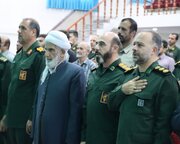 آیین تکریم و معارفه فرمانده ناحیه مقاومت بسیج سپاه سنندج برگزار شد