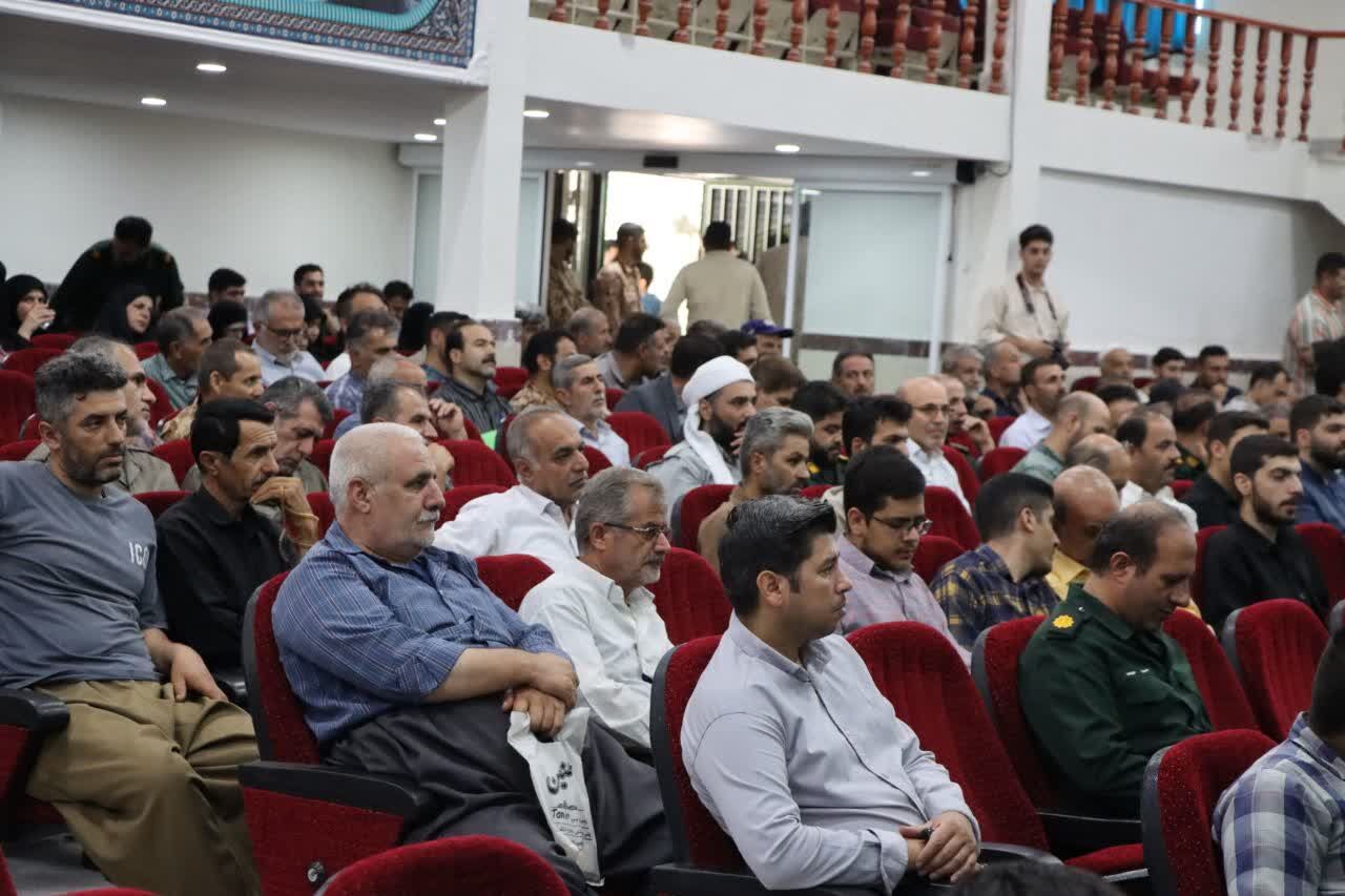 آیین تکریم و معارفه فرمانده ناحیه مقاومت بسیج سپاه سنندج برگزار شد