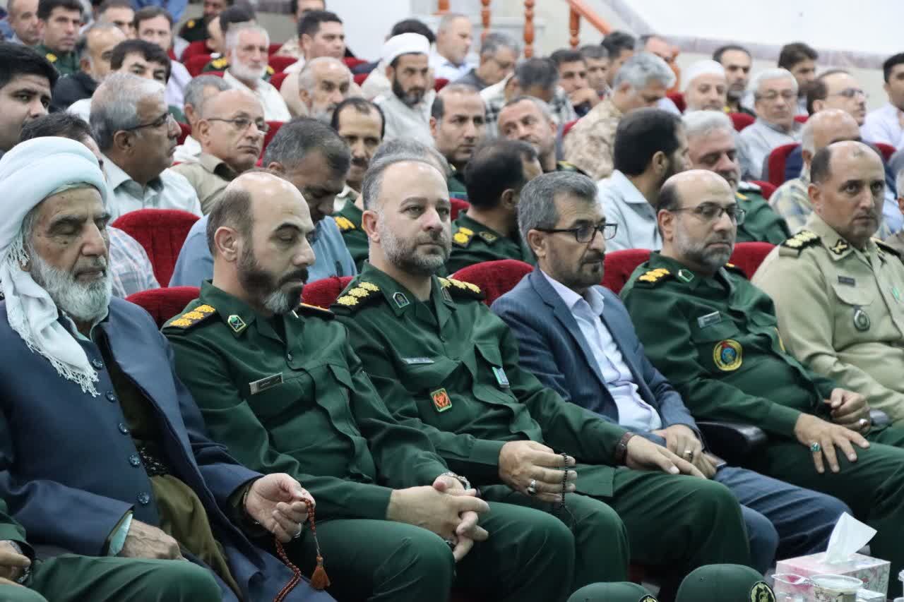 آیین تکریم و معارفه فرمانده ناحیه مقاومت بسیج سپاه سنندج برگزار شد
