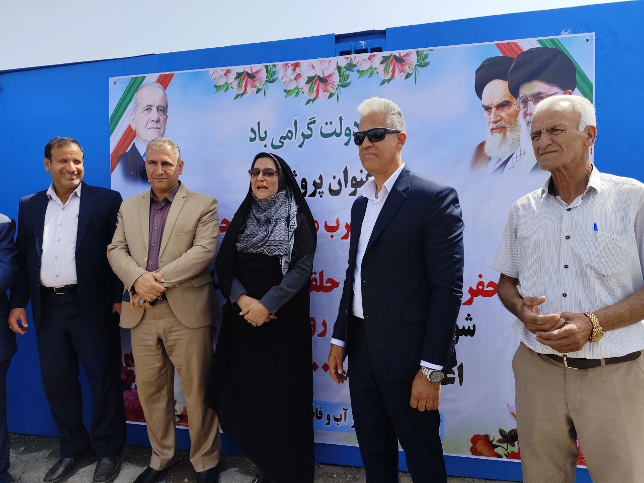 افتتاح و کلنگ زنی ۳۰ میلیارد تومان پروژه عمرانی در بخش مرکزی شهرستان جیرفت