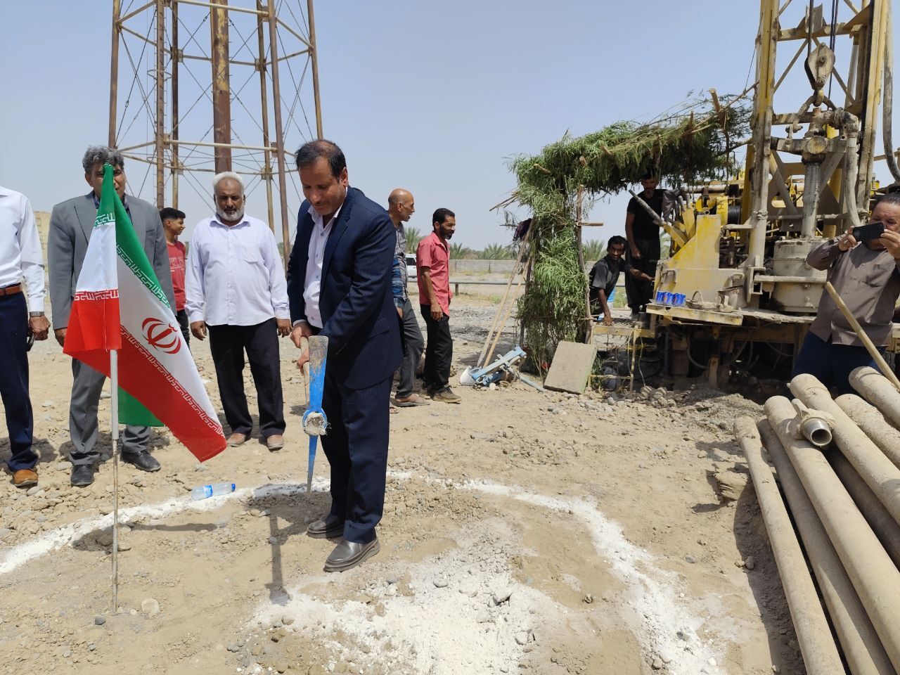 افتتاح و کلنگ زنی ۳۰ میلیارد تومان پروژه عمرانی در بخش مرکزی شهرستان جیرفت