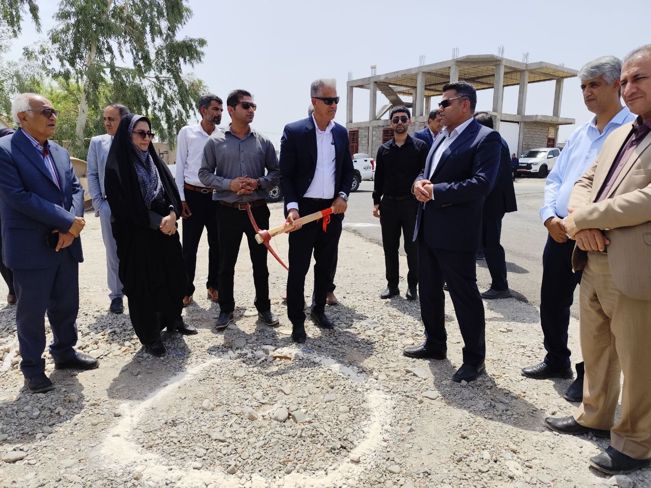 افتتاح و کلنگ زنی ۳۰ میلیارد تومان پروژه عمرانی در بخش مرکزی شهرستان جیرفت