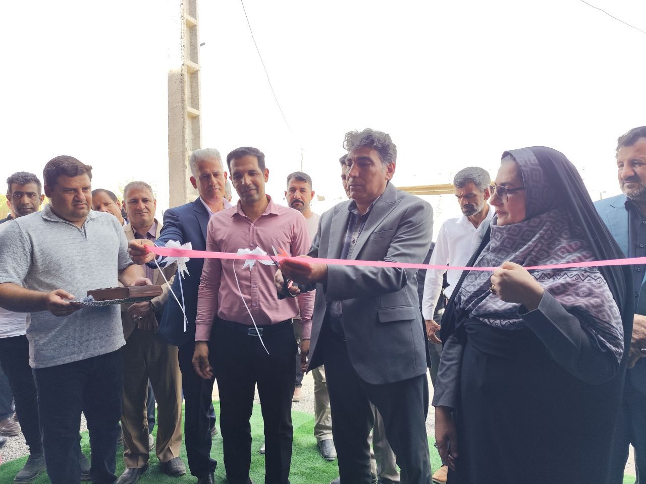 افتتاح و کلنگ زنی ۳۰ میلیارد تومان پروژه عمرانی در بخش مرکزی شهرستان جیرفت