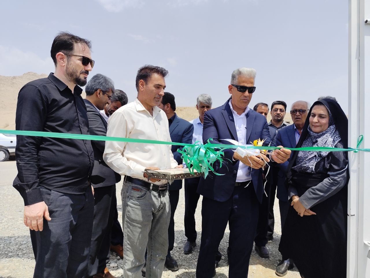 افتتاح و کلنگ زنی ۳۰ میلیارد تومان پروژه عمرانی در بخش مرکزی شهرستان جیرفت