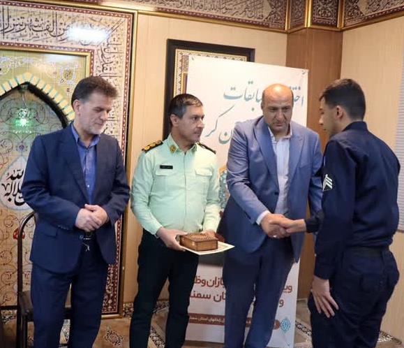 درخشش ۳۳ برگزیده در اختتامیه مسابقات قرآنی زندان‌های سمنان