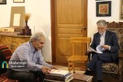 دیدار وزیر ارشاد با دو تن از پیشکسوتان هنری و قرآنی کرمان
