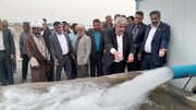 افتتاح ۱۳ پروژه آبرسانی در بخش اسماعیلی شهرستان جیرفت همزمان با هفته دولت
