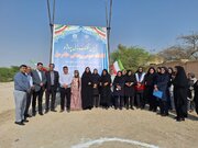 کلنگ‌زنی کتابخانه عمومی روستایی حاضرمیل دهلران