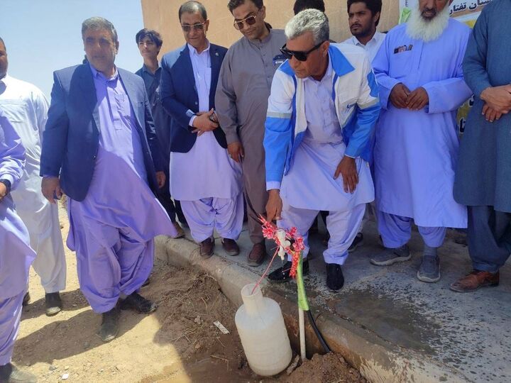 بهره‌برداری از طرح آبرسانی به سه روستای تفتان
