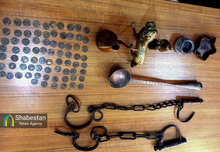 کشف ۸۷ شیء تاریخی در شهرستان بم