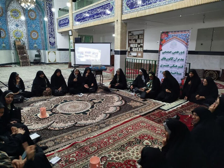 برگزاری دورهمی صمیمی مدیران خواهر کانون‌های فرهنگی هنری مساجد شهرستان یزد