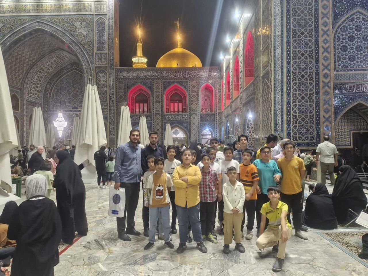 خلاقانههای مساجد مشهد در تابستان