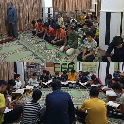 شبب زنده‌داری با طعم معنویت و شادی در مسجد تازیان بالا