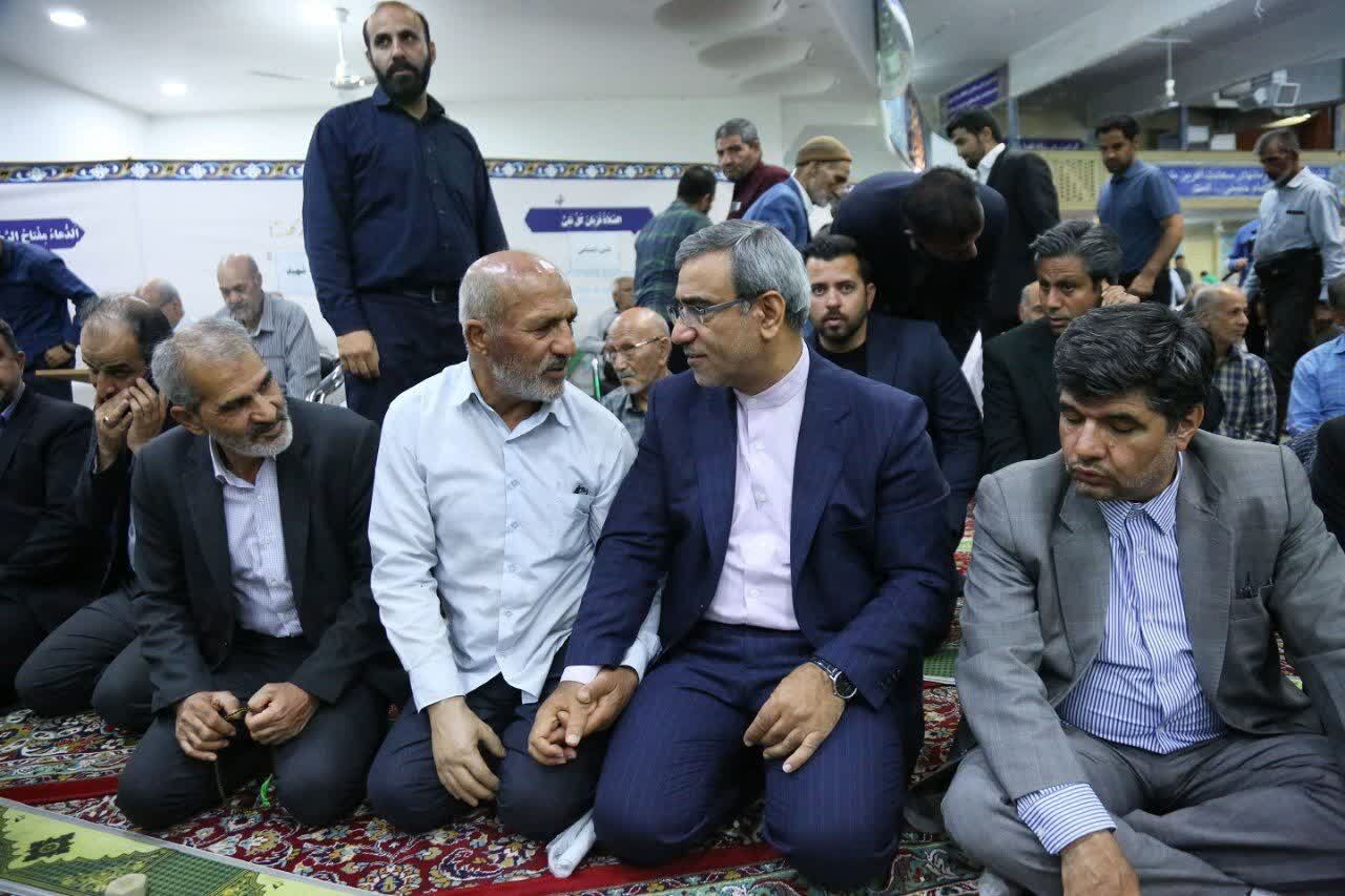 دیدار استاندار با مردم مشهد در مسجد جواد الائمه(ع)