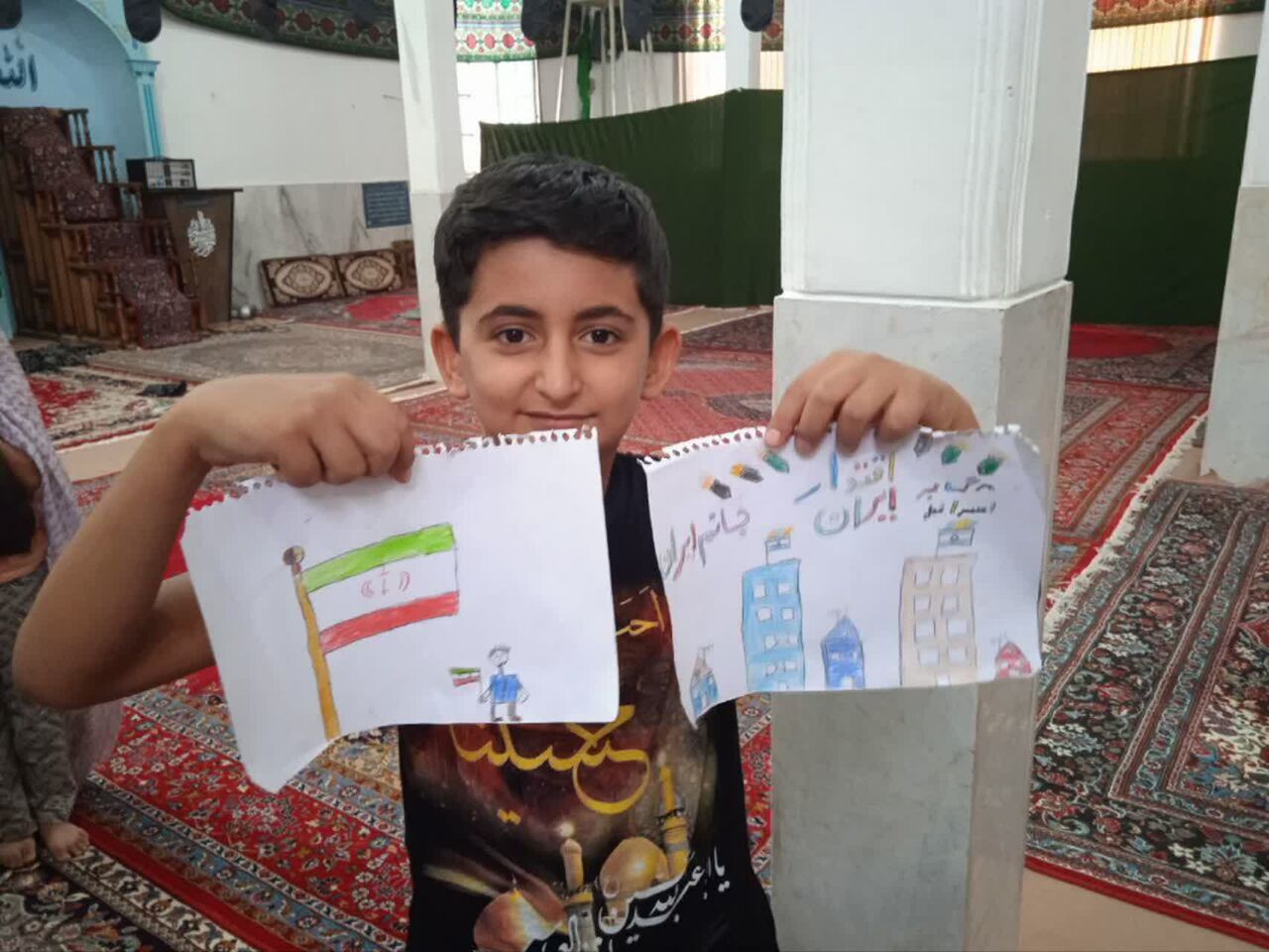 مسابقه نقاشی با موضوع «اقتدار ایران» برگزار شد