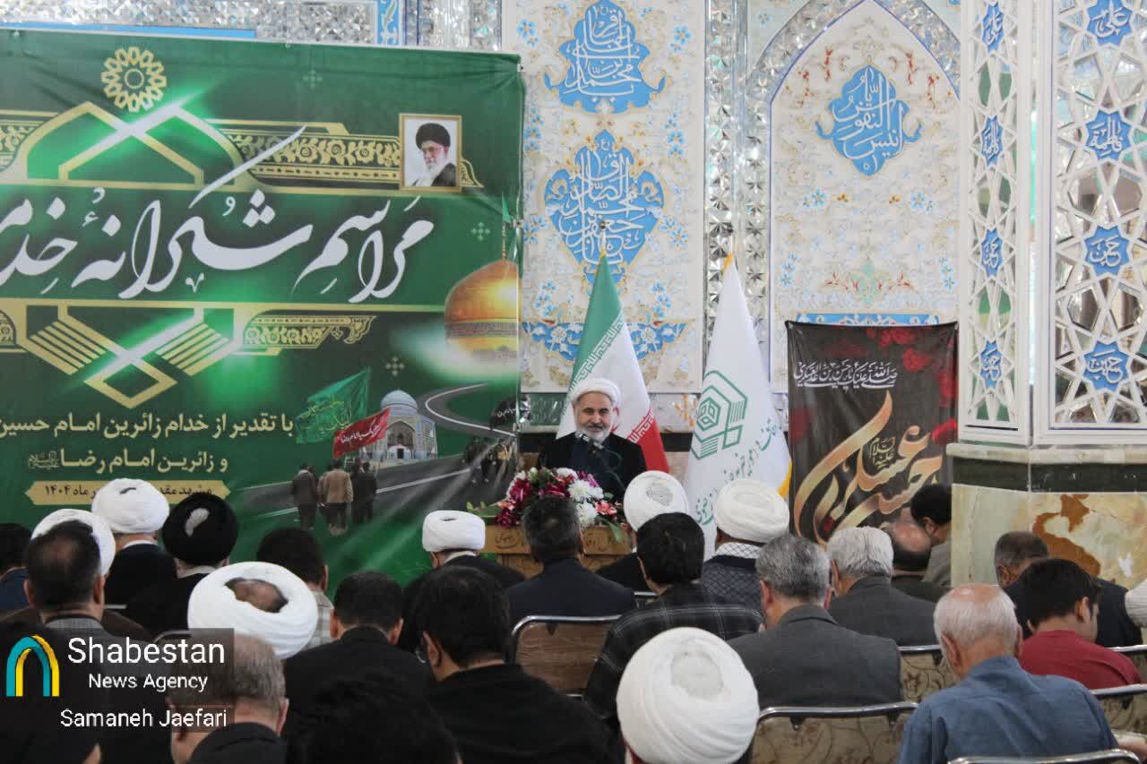 شکرانه خدمت؛ از کربلا تا مشهد