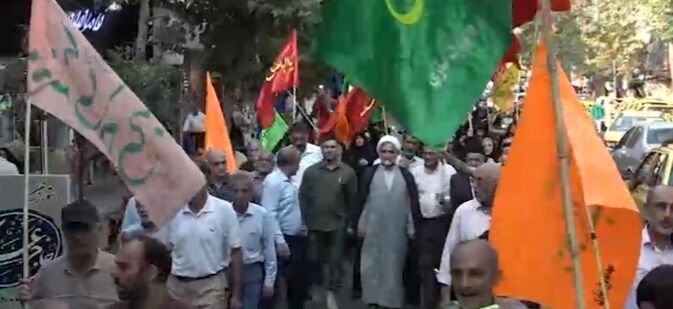 برپایی راهپیمایی و اجتماع منتظران ظهور در ساری