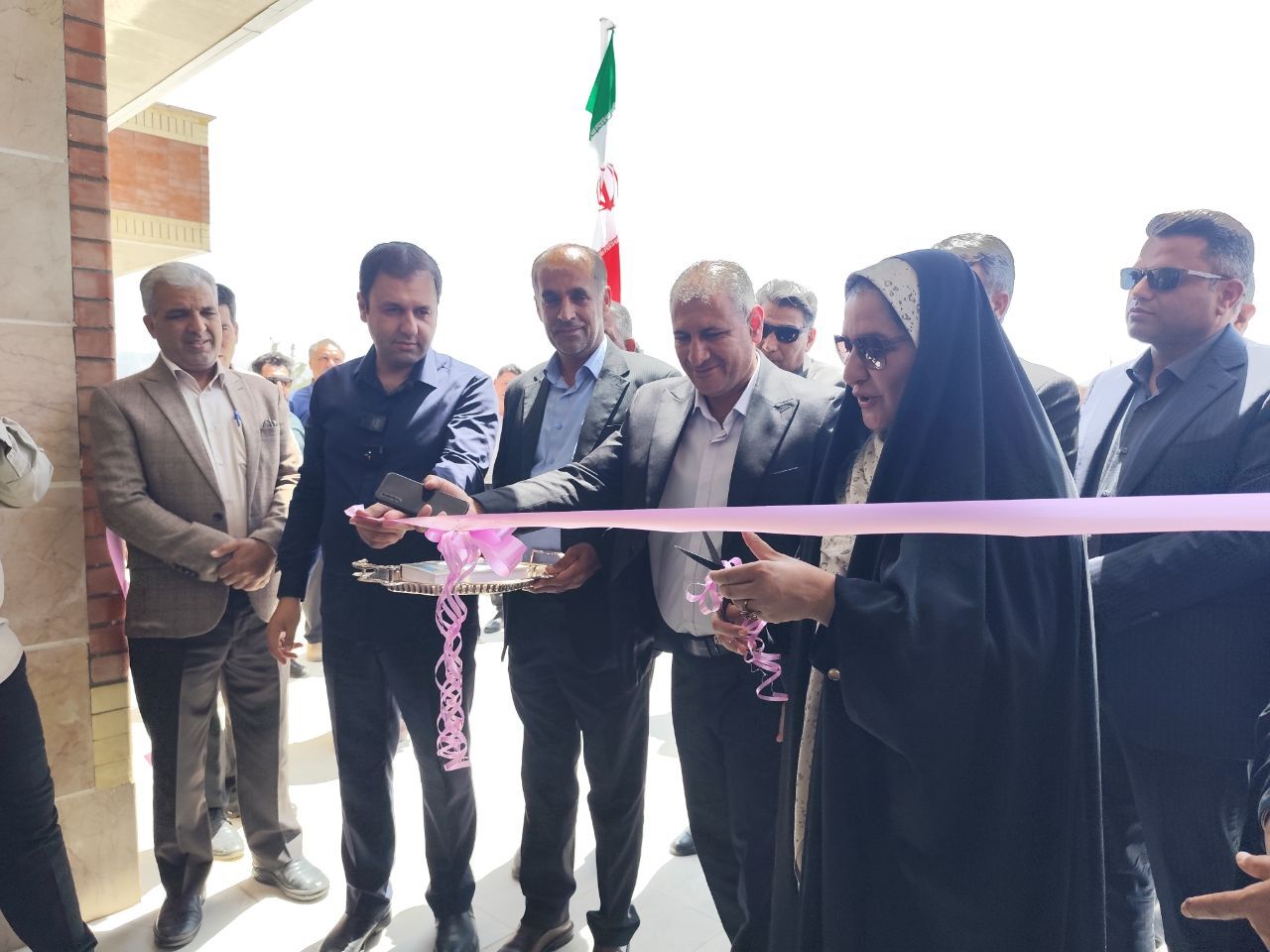 بهره برداری از مدرسه ۶ کلاسه در بخش اسفندقه جیرفت