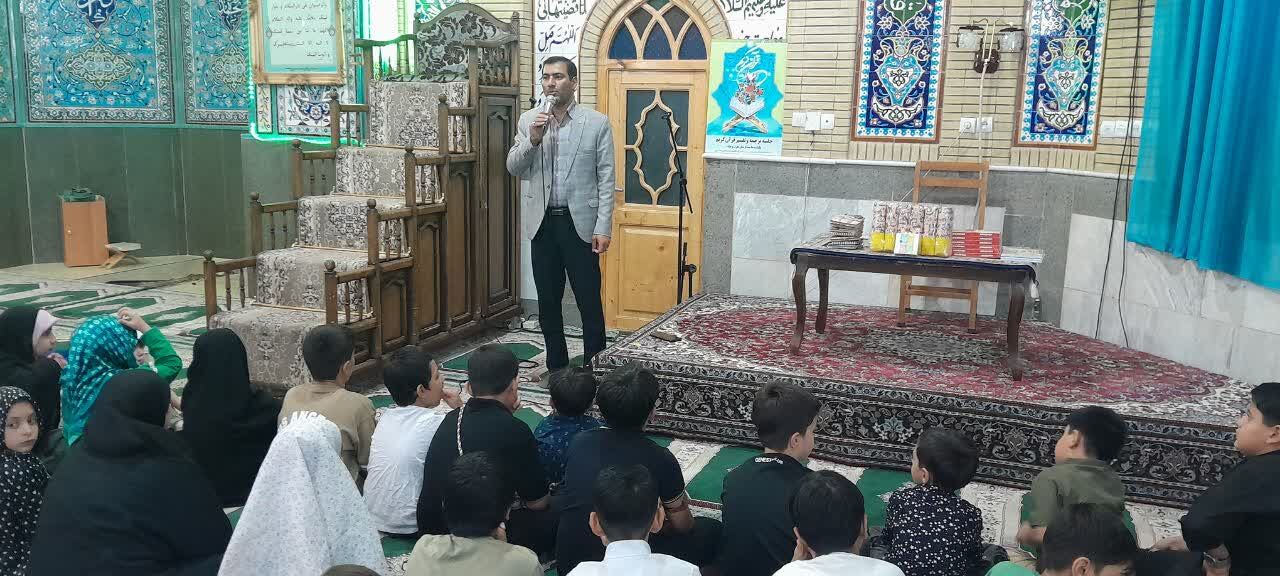 شب پُرشور و معنوی ویژه کودکان و نوجوانان، به همت کانون فرهنگی آل رسول برگزار شد