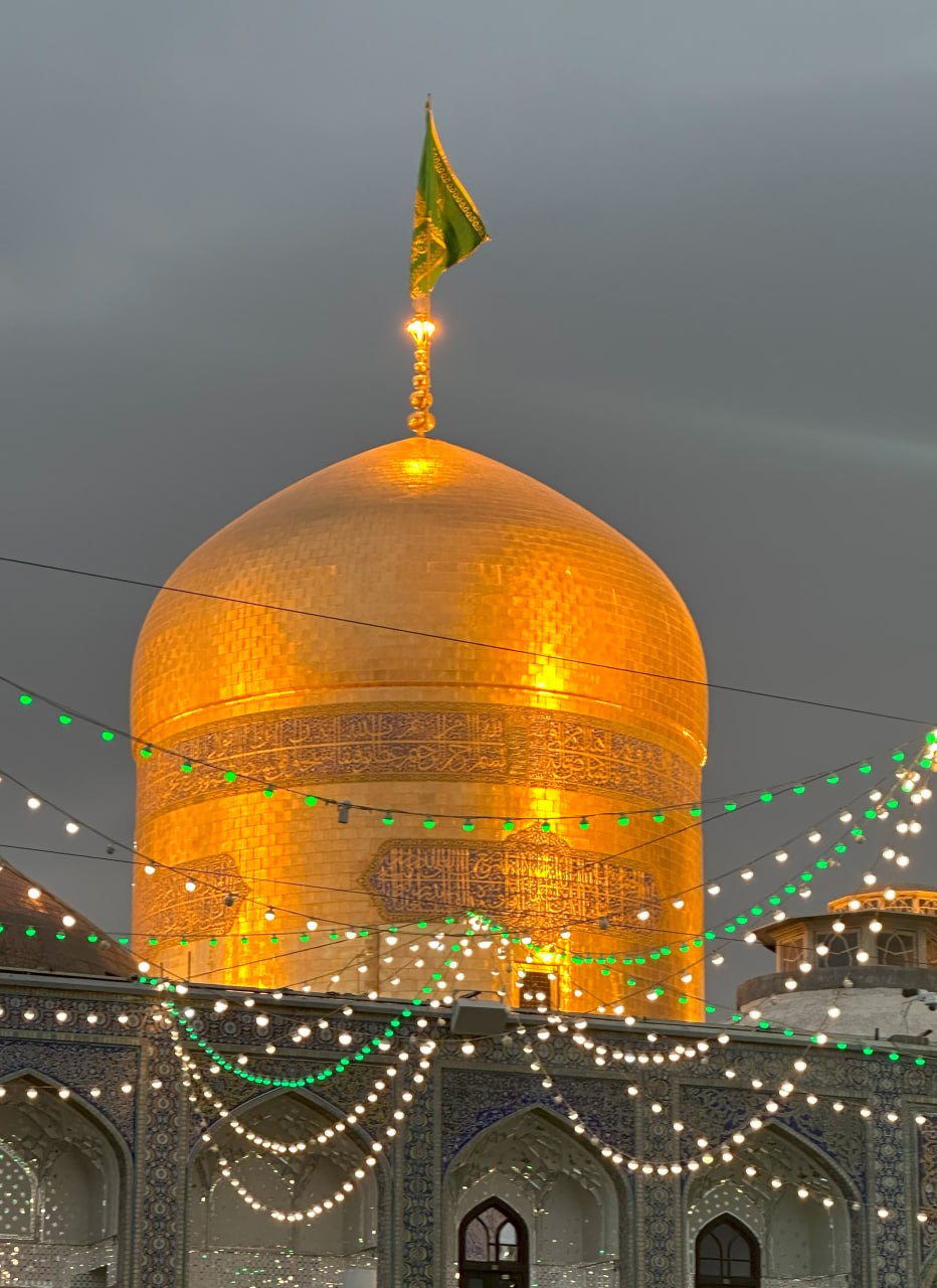 تصویری از بارگاه منور رضوی در ایام آغاز امامت امام عصر(عج) 